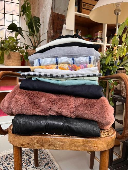 Kledingpakket 13x maat M/38, blousjes en jassen, Kleding | Dames, Dames-kledingpakketten, Zo goed als nieuw, Maat 38/40 (M), Ophalen of Verzenden