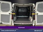 Ford Transit Custom 2.0 TDCI 130pk Automaat L1H1 Euro6 Airco, Auto's, Stof, 4 cilinders, Wit, Origineel Nederlands