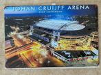 Vintage Ajax / Johan Cruijff ArenA metalen bord formaat A4, Verzenden, Nieuw, Ajax, Poster, Plaatje of Sticker