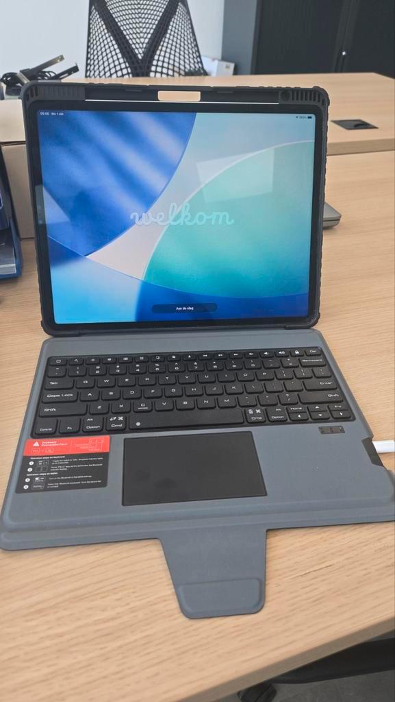 Apple iPad Pro 6 M2 12.9 inch 2022 512GB WiFi tablet Zgan, Computers en Software, Apple iPads, Zo goed als nieuw, Apple iPad Pro