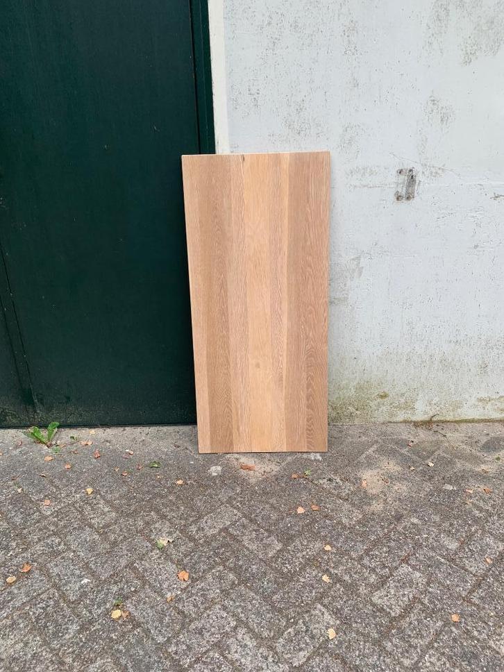 Eiken tafelblad | massief (nr 8), Verzamelen, Retro, Huis en Inrichting, Ophalen
