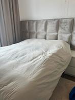 Velvet boxspring, Huis en Inrichting, Ophalen, Tweepersoons, Zo goed als nieuw, 200 cm