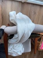 4 Hilja gordijnen 145x265 cm, ingekort, Gebruikt, 100 tot 150 cm, 200 cm of meer, Wit