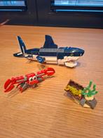 Lego Creator 31088 Haai, Inktvis 3-in-1 met boekjes, Ophalen of Verzenden, Zo goed als nieuw, Complete set, Lego