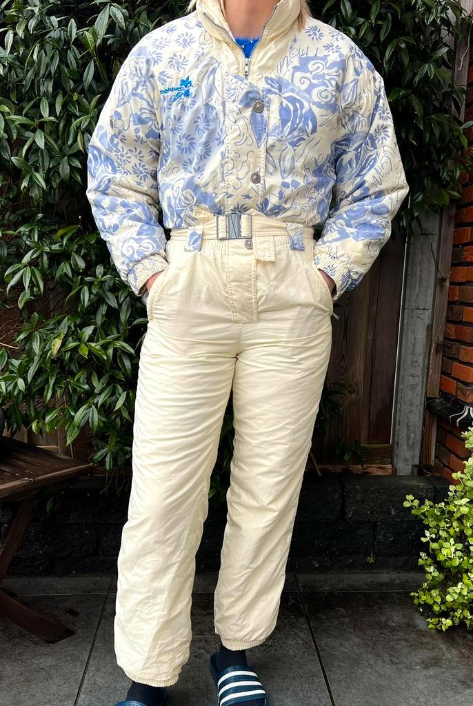 Vintage Retro Skipak S, Kleding | Dames, Wintersportkleding, Gedragen, Jack, Maat 36 (S), Ophalen of Verzenden