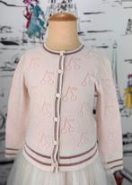 Bonpoint lichtroze vestje met kersen maat 4, Customercare@bonpoint.com, Bonpoint, Bonpoint EU, Trui of Vest