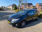 Toyota Auris Touring Sports 1.8 Hybrid Lease, Euro 5, Zwart, Leder en Stof, Zwart
