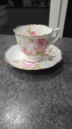 Royal Albert American Beauty kop en schotel, Huis en Inrichting, Keuken | Servies, Gebruikt, Ophalen of Verzenden, Overige stijlen