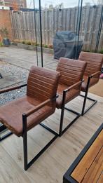 3x Eetkamerstoel Nepleer - Industrieel Design, Ophalen