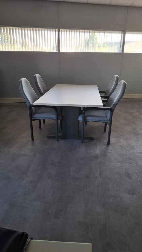 Verstelbare Drentea Emmen Tafel/Bureau 180x80cm, Ophalen, Gebruikt, 50 tot 100 cm, 150 tot 200 cm