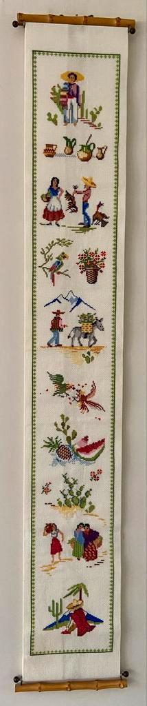 Schellekoord Mexico inclusief ophangmechanisme, Huis en Inrichting, Woonaccessoires | Wanddecoraties, Zo goed als nieuw, Ophalen of Verzenden