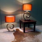 Vintage set tafellampen Pierre Cardin design, Ophalen of Verzenden, Metaal, Minder dan 50 cm