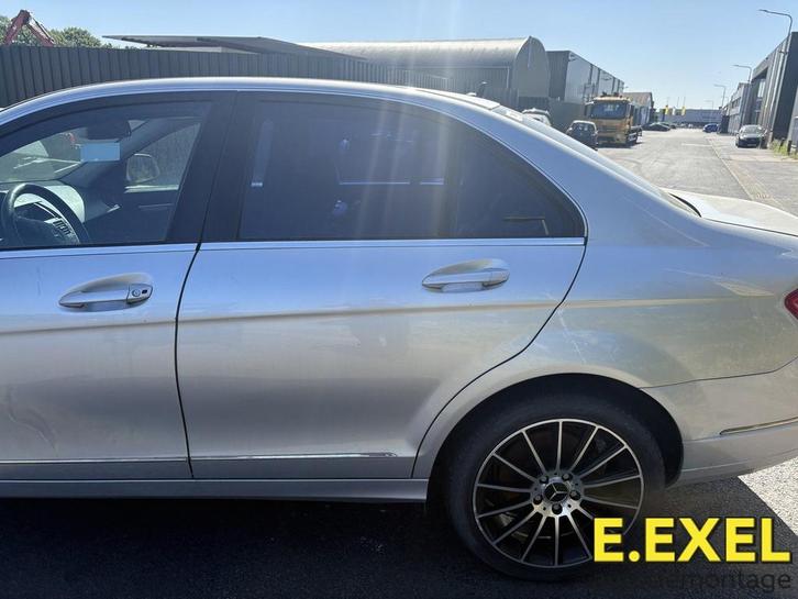Deur links achter Mercedes C Klasse w204 2007-2014 C775, Auto-onderdelen, Carrosserie en Plaatwerk, Deur, Mercedes-Benz, Achter