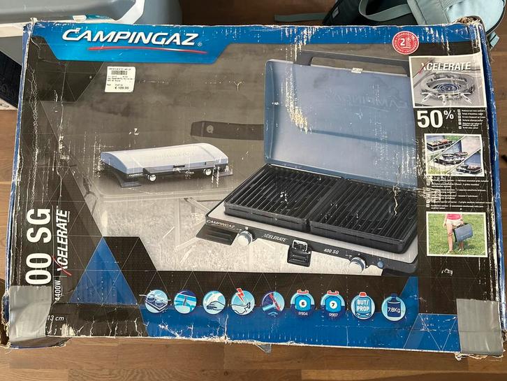 Camping Gaz gasstel, Caravans en Kamperen, Kampeeraccessoires, Gebruikt, Ophalen