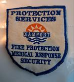 Patch security services Namport, Verzamelen, Ophalen of Verzenden, Landmacht, Nederland, Embleem of Badge