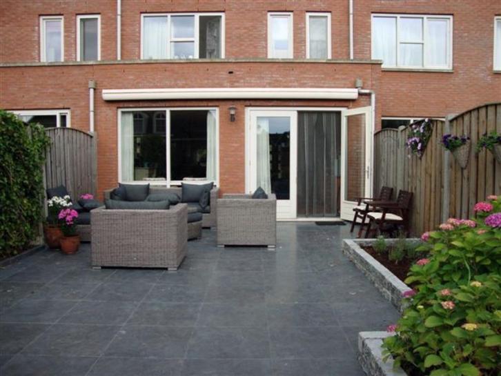 strakke tuintegels Chinees Hardsteen 80x80 cm gezoet facet, Tuin en Terras, Tegels en Klinkers, Nieuw, Terrastegels, Natuursteen