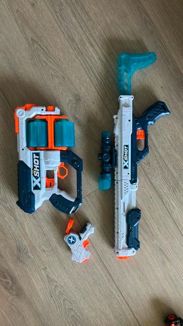 Xshot zuru guns set plus pijltjes te koop beschikbaar voor biedingen