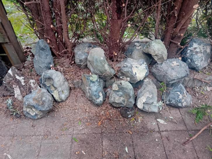 Grote Vuursteen Stenen voor Tuin of Decoratie, Tuin en Terras, Grind, Keien en Split, Gebruikt, Kei, Grijs, Overige materialen