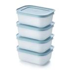 Tupperware Diepvriesdozen # 450 ml, Nieuw, Blauw, Ophalen of Verzenden, Bak of Kom