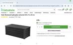 gloednieuwe opberbox tuinkussens te koop 155x72x64, Tuin en Terras, Ophalen, Nieuw, Kunststof