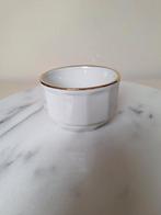 Vintage wit Apilco Bistro Suikerschaaltje - Frans Design, Ophalen of Verzenden