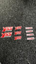 Yss Suspension Bos Exhaust BBS stickers motor set, Ophalen