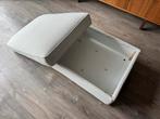 IKEA KIVIK poef Gunnared beige, Huis en Inrichting, Banken | Voetenbanken en Poefen, Ophalen, Hout, 75 tot 100 cm, Zo goed als nieuw
