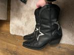 Cowboy laarzen, Hoge laarzen, Zwart, Ophalen of Verzenden, Zo goed als nieuw
