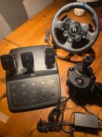 Logitech G923 trueforce racing wheel, Spelcomputers en Games, Spelcomputers | Xbox | Accessoires, Ophalen, Zo goed als nieuw, Stuurtje of Sportattribuut