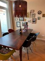 Prachtige zware tafel (uitschuifbaar 90x210), Huis en Inrichting, Tafels | Eettafels, Ophalen, 200 cm of meer, 50 tot 100 cm, Zo goed als nieuw