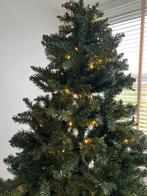 Te koop mooie kerstboom met lichtjes 2.10 hoog, Tuin en Terras, Planten | Bomen, Ophalen of Verzenden