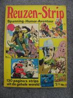 Reuzen-Strip. Nr 1. Spanning, Humor, Avontuur. 130 pagina's., Eén stripboek, Ophalen of Verzenden