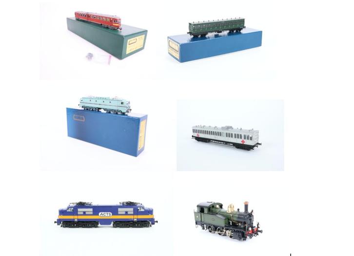 10x Philotrain (met nieuwe aanvulling), Hobby en Vrije tijd, Modeltreinen | H0, Zo goed als nieuw, Locomotief, Gelijkstroom, Overige merken