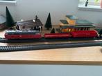 Te koop: Marklin locomotief met 2 wagons, Hobby en Vrije tijd, Modeltreinen | H0, Ophalen, Treinset, Gelijkstroom, Zo goed als nieuw