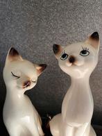 Vintage porseleinen katten - Jaren ‘70!, Verzamelen, Ophalen of Verzenden, Zo goed als nieuw, Dier