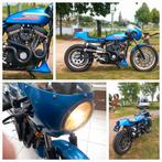 Harley Davidson cafe racer unieke motor in unieke styling, Motoren, Ophalen of Verzenden