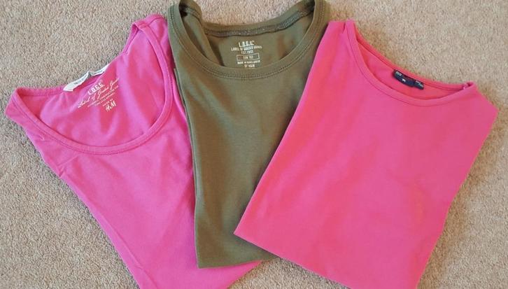 Set polo's + T-shirts(11x) voor meisje -hele set voor € 7,50, Kinderen en Baby's, Kinderkleding | Overige, Gebruikt, Meisje, Ophalen