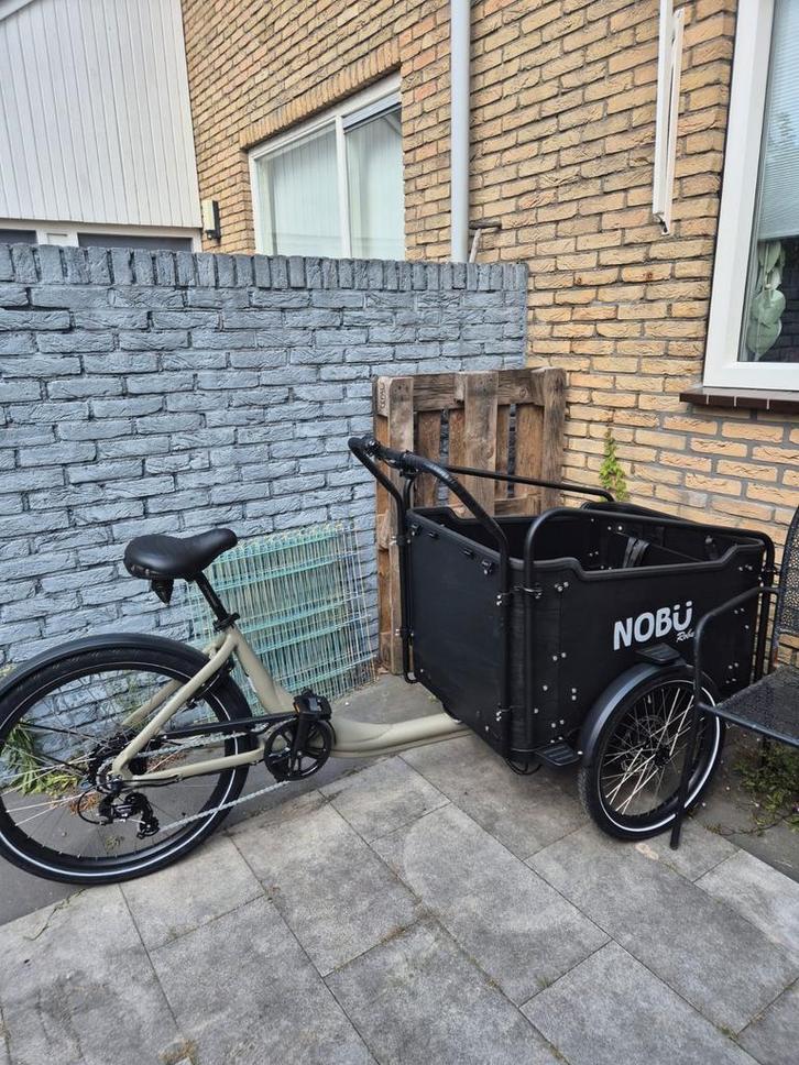 Nette nieuwe Nobü Bakfiets, Fietsen en Brommers, Fietsen | Bakfietsen, Ophalen