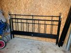 Bed spijlen IKEA SVELVIK, Huis en Inrichting, Slaapkamer | Bedden, Ophalen, Gebruikt, Zwart, Tweepersoons