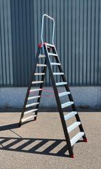 Trap 10 treden dubbel oploopbaar met steunbeugel NIEUW, Ophalen of Verzenden, Nieuw