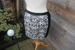 Rok zwart/ creme Marccain mt M Vaste prijs, Kleding | Dames, Maat 38/40 (M), Zwart, Ophalen of Verzenden, Zo goed als nieuw