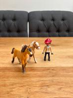 Playmobile paarden en poppetje, Ophalen, Gebruikt, Los playmobil