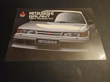 Brochure Mitsubishi Galant 5-door Hatchback 4x4 1989 beschikbaar voor biedingen