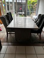 Eettafel 180 x 101 x 76 cm  Stevige tafel! Zware tafel, Ophalen, Gebruikt, 4 tot 6 stoelen