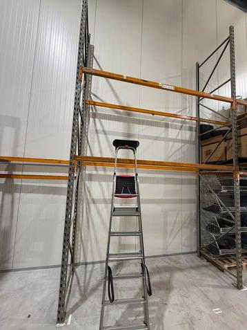 Stelling 270cm breed, 90cm diep, 4250 hoog beschikbaar voor biedingen