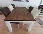 Eettafel met 6 stoelen -> leren bekleding, Ophalen