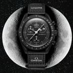 2024 Dark Snoopy MoonSwatch - The Black Mission to Moonphase, Sieraden, Tassen en Uiterlijk, Horloges | Heren, Nieuw, Overige materialen