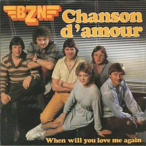 BZN " Chanson d ' amour " vinyl single, Cd's en Dvd's, Cd's | Nederlandstalig, Zo goed als nieuw, Ophalen of Verzenden
