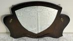 Vintage Wandspiegel met Borstels, Huis en Inrichting, Woonaccessoires | Spiegels, Gebruikt, Ophalen of Verzenden, Minder dan 100 cm