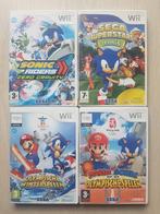 4x Nintendo Wii Spel: Sonic the Hedgehog | Sega Superstars, Spelcomputers en Games, Games | Nintendo Wii, Ophalen of Verzenden